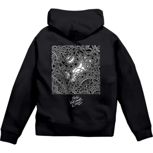 FEEL YOUR INNER CHAOS Zip Hoodie