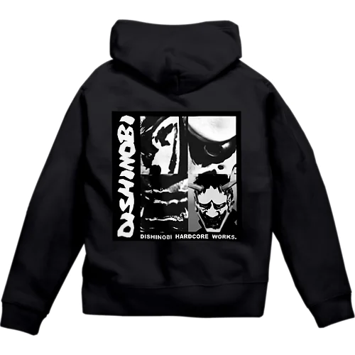 DISHINOBI オマージュ Zip Hoodie