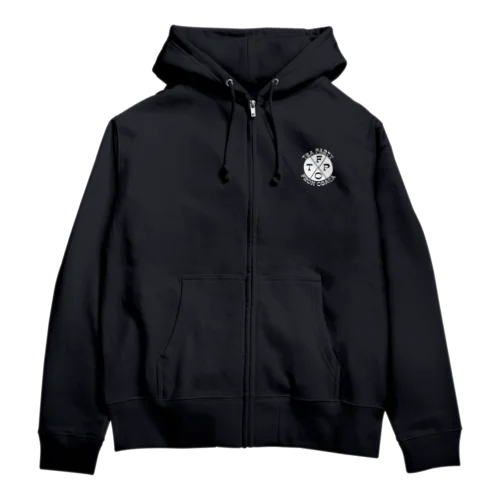 T・P・F・O ジップパーカー Black Zip Hoodie