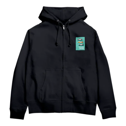 3bc-1 Zip Hoodie