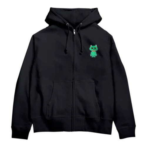 big_ゆめみるねこ Zip Hoodie