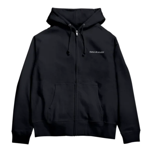 FUKUGAKAGURA emblem Zip Hoodie