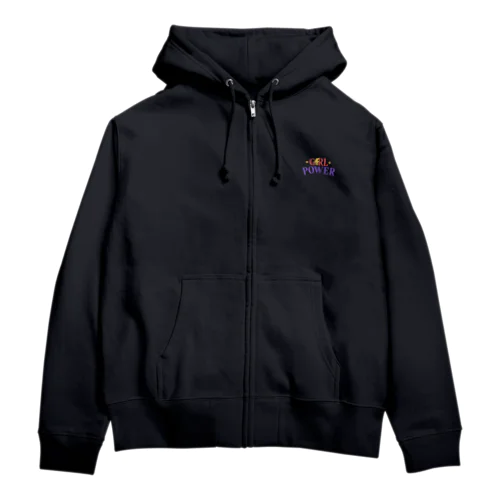 Girl Power Zip Hoodie