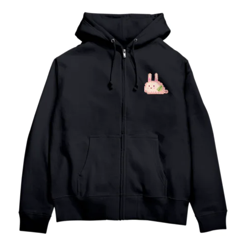 チェリーブロウサギ Zip Hoodie