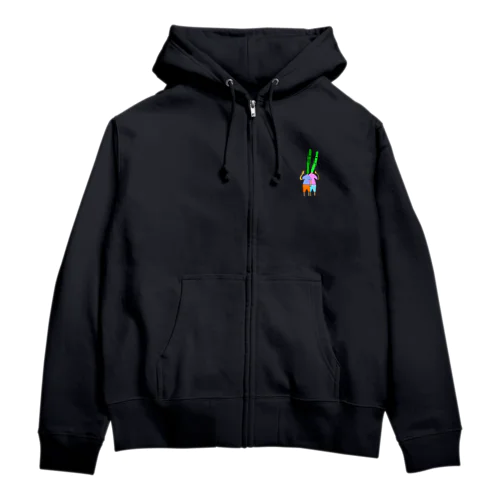 ハッピーさぼてん Zip Hoodie