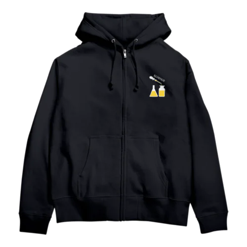 シルエット実験器具 Zip Hoodie