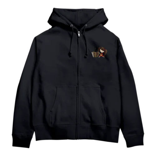 猫降る夜 Zip Hoodie