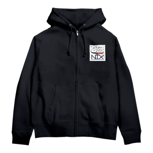 NIX_ J-Hoodie BLACK Zip Hoodie