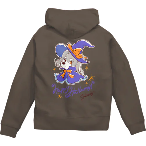 シュナガール_ハロウィン_ウェア Zip Hoodie