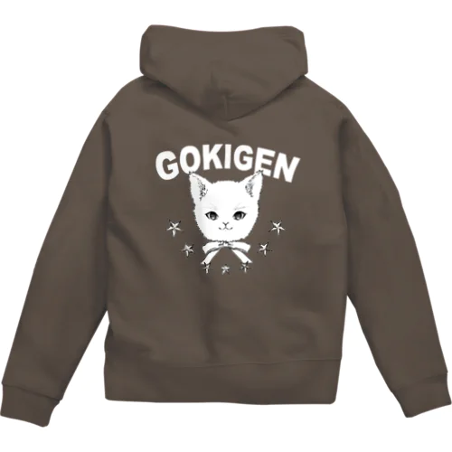 GOKIGEN CATパーカー 후드집업