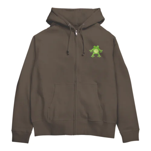 かえるのアルフォンス Zip Hoodie