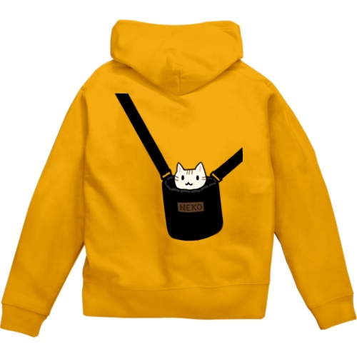 猫専用バッグ Zip Hoodie