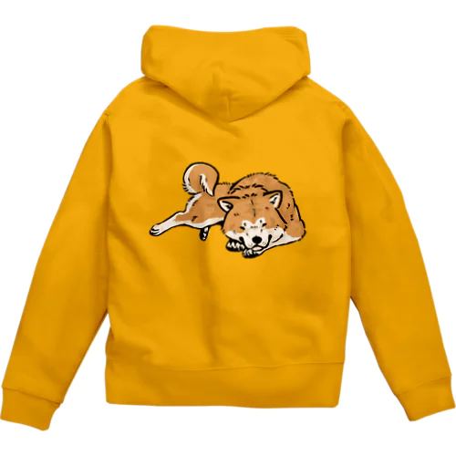 秋田犬 Zip Hoodie