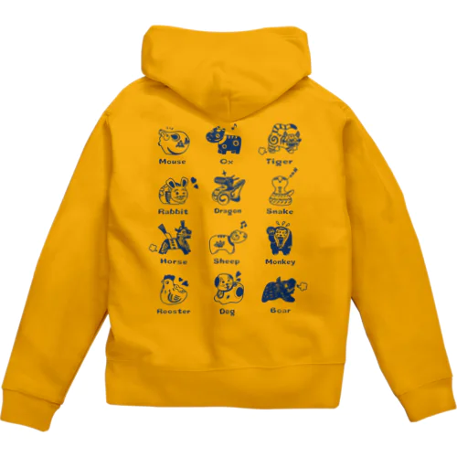 The Zodiac of Fukushima Zip Hoodie