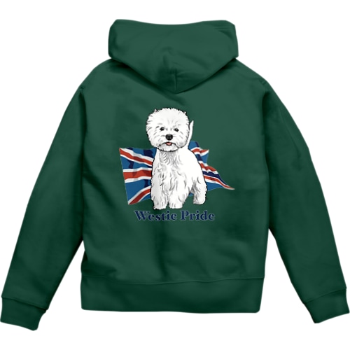 Westie Pride Zip Hoodie