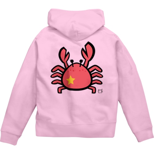かに　ざ Zip Hoodie