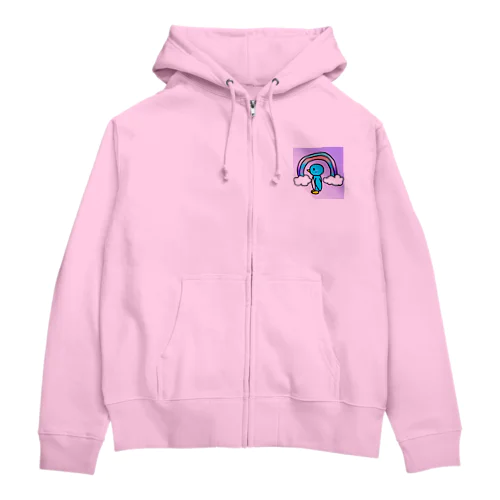 ふわっちペンギン Zip Hoodie