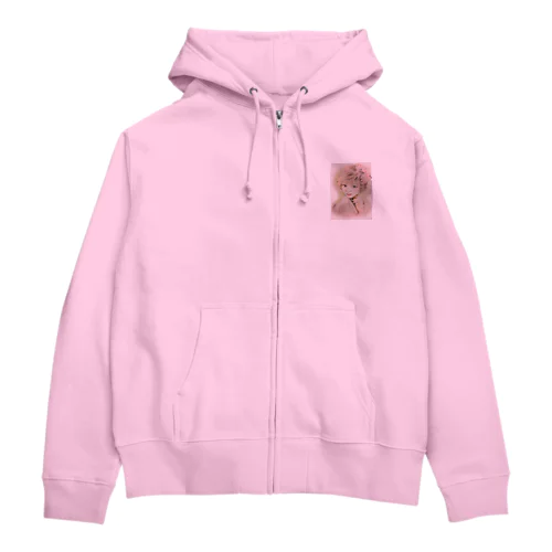 KIMONOgirl Zip Hoodie