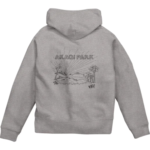 AKAGI★park01(黒文字) Zip Hoodie