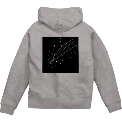 キラキラ彗星 Zip Hoodie