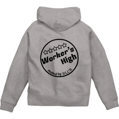 Worker's High Zip Hoodie