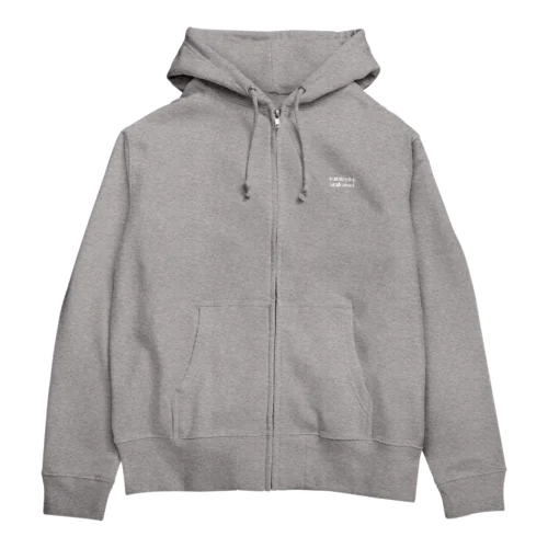 ❖僕のｴｰﾃﾞﾙﾜｲｽ❖(背面)ロゴ入り Zip Hoodie