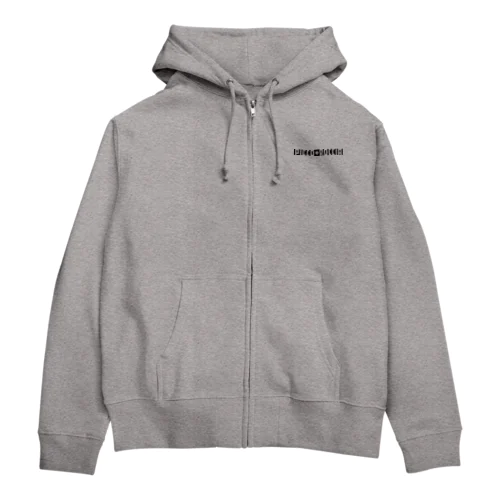 nameデザイン×壁 Zip Hoodie