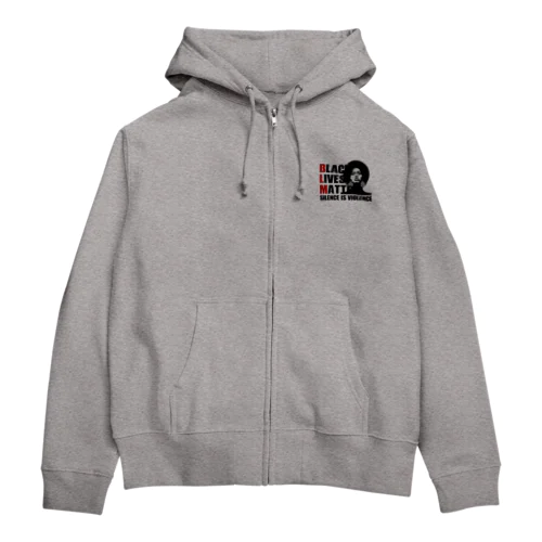 BLM Zip Hoodie