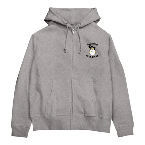 素晴らしき毛玉 Zip Hoodie