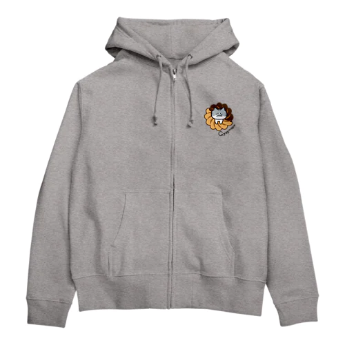 ぎゃぎまるドーナツ Zip Hoodie