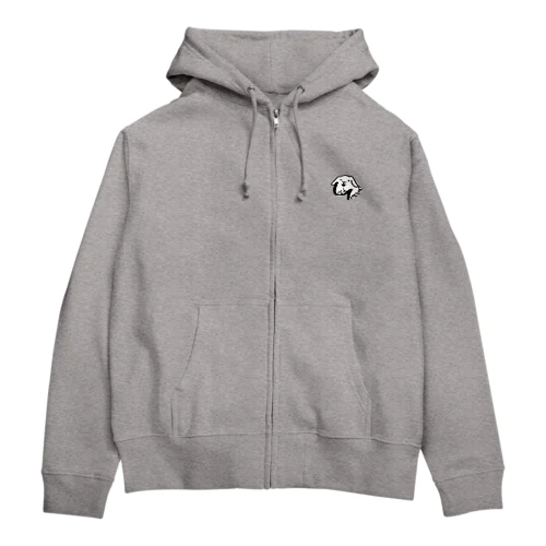 【uncle momo】ロゴ Zip Hoodie