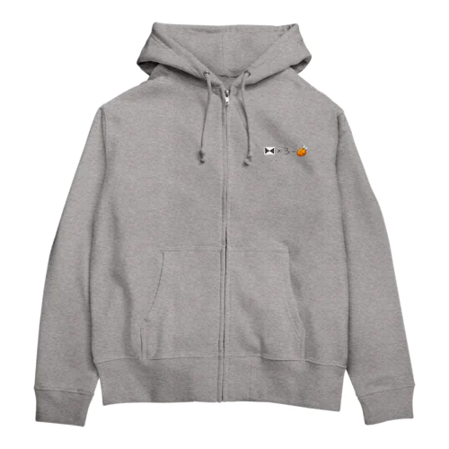 バタフライボウル 007_TUEKEY Zip Hoodie