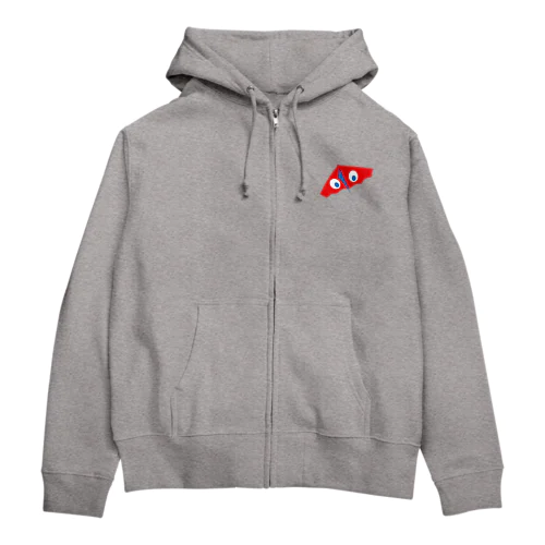 赤いカイト(ソロ) Zip Hoodie