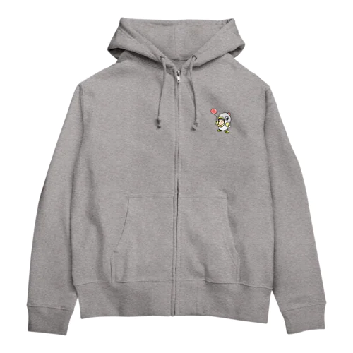 被り小人シリーズ（ニワトリ） Zip Hoodie