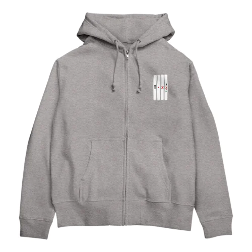 点棒 Zip Hoodie