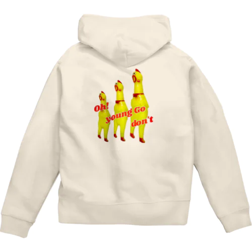 ニワトリシリーズ Zip Hoodie