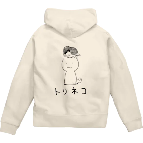 トリネコ Zip Hoodie