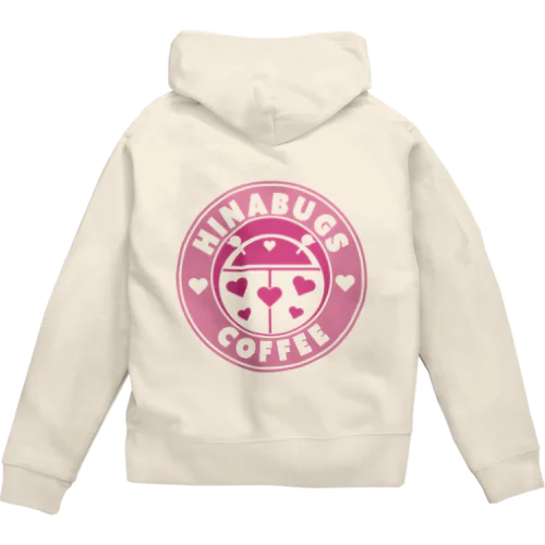 ひなばパーカー (2020表裏デザイン版)#HINABUGS Zip Hoodie