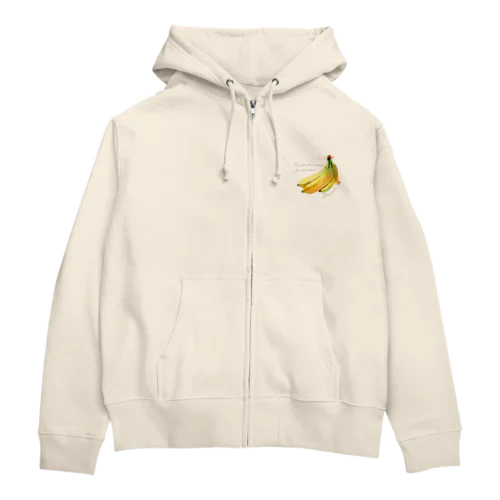 ビッグなバナナ Zip Hoodie