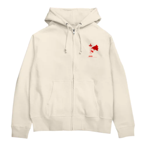 ポールダンスリラ子ちゃん Zip Hoodie