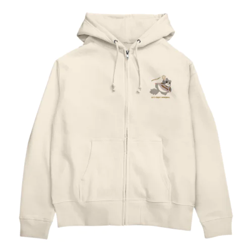 ムササビじゃなくて Zip Hoodie