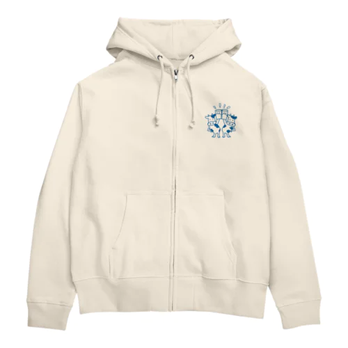 うしさん乾杯 Zip Hoodie