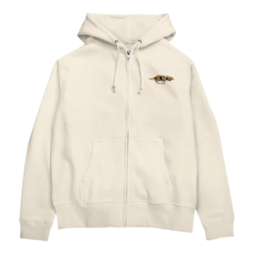 エンドリケリーのドリー（黒ロゴ） Zip Hoodie