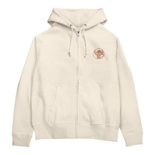 古代史／縄文土器 Zip Hoodie