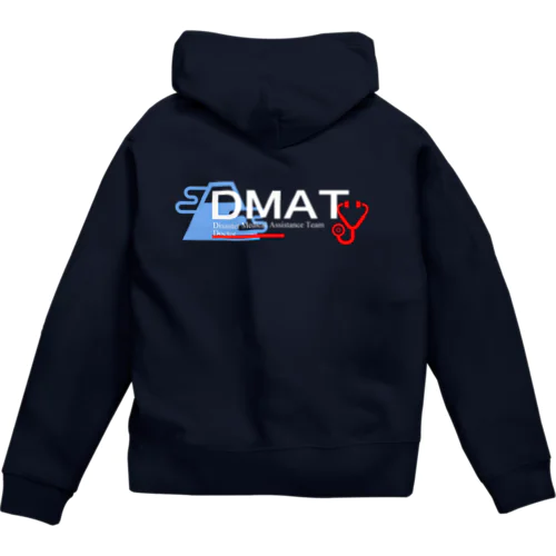 山梨県っぽいDMATドクター Zip Hoodie