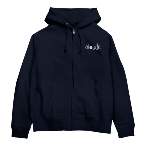 clouds Zip Hoodie