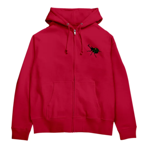 スイカリュックのカブトムシ Zip Hoodie