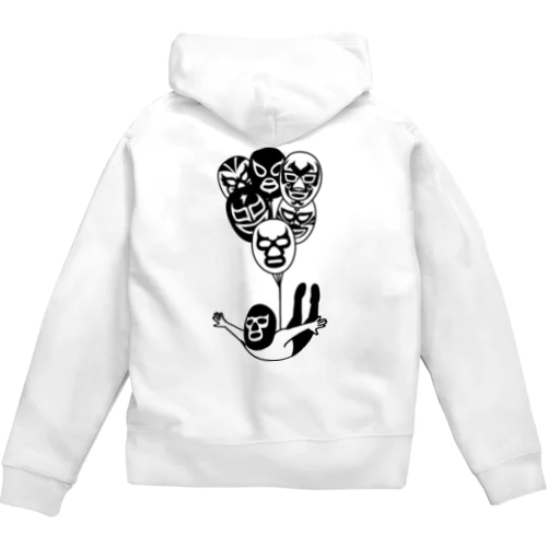 (バックプリント)LUCHA58#37 Zip Hoodie