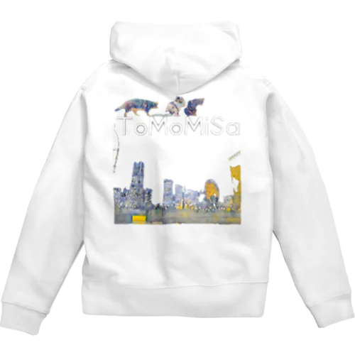 ToMoMiSa × YoKoHaMa - ご当地シリーズ Zip Hoodie