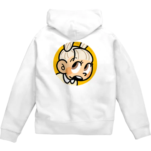 Rabbit Girl💛 Zip Hoodie